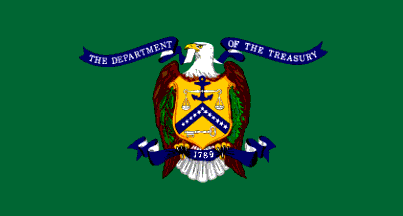 [Flag of the Department of
                      the Treasury (U.S.)]
