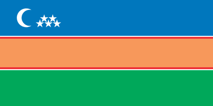 [Republic of
                          Karakalpakstan flag (Uzbekistan)]