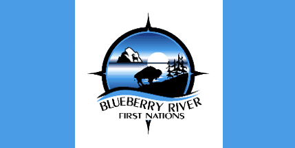 [Blueberry
                          River First Nation possible new flag (British
                          Columbia, Canada)]