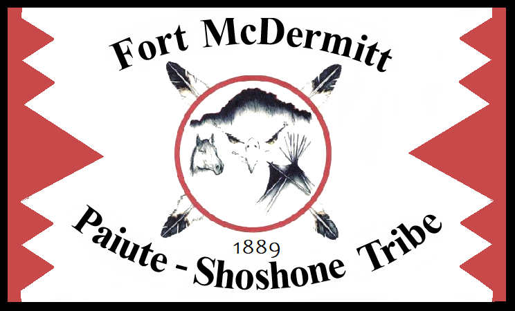 [Fort McDermitt Paiute and
                Shoshone flag (Nevada, U.S.)]