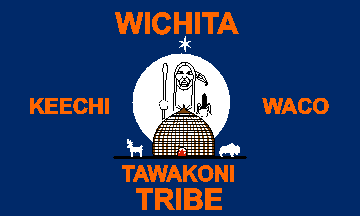 [Wichita and
                          Affiliated Tribes former flag (Oklahoma,
                          U.S.)]